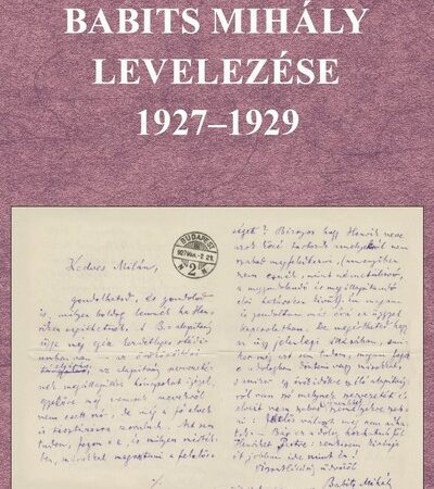 sipos-lajos-babits-mihaly-levelezese-1927-1929